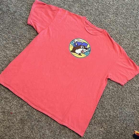 Bucees T Shirt Size XL Jeep Coral in color / M-109 - Picture 2 of 7